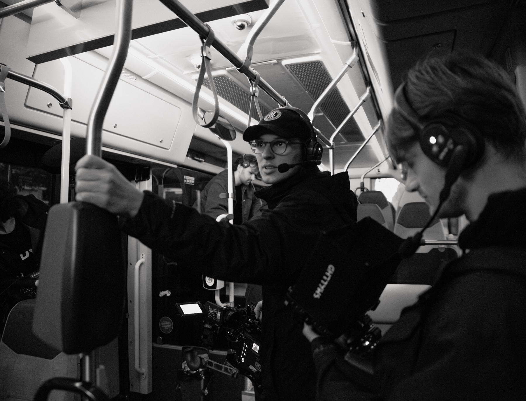 On set — tram